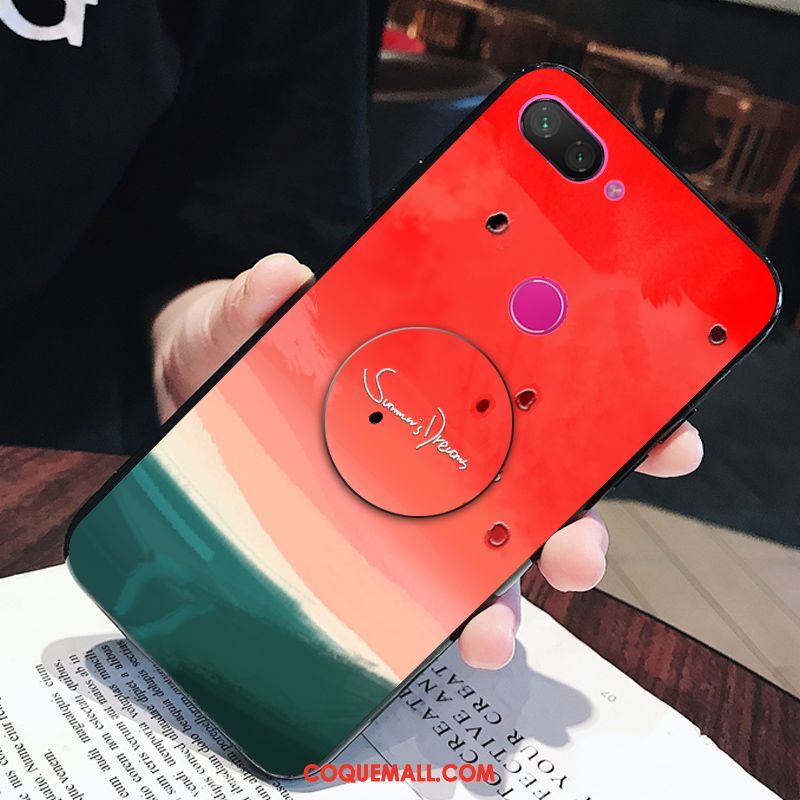 Étui Xiaomi Mi 8 Lite Fruit Tendance Incassable, Coque Xiaomi Mi 8 Lite Fluide Doux Jeunesse Beige