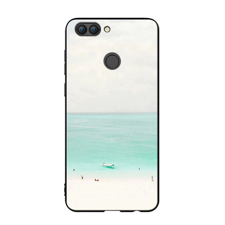 Étui Xiaomi Mi 8 Lite Modèle Fleurie Jeunesse Téléphone Portable, Coque Xiaomi Mi 8 Lite Blanc Petit Beige