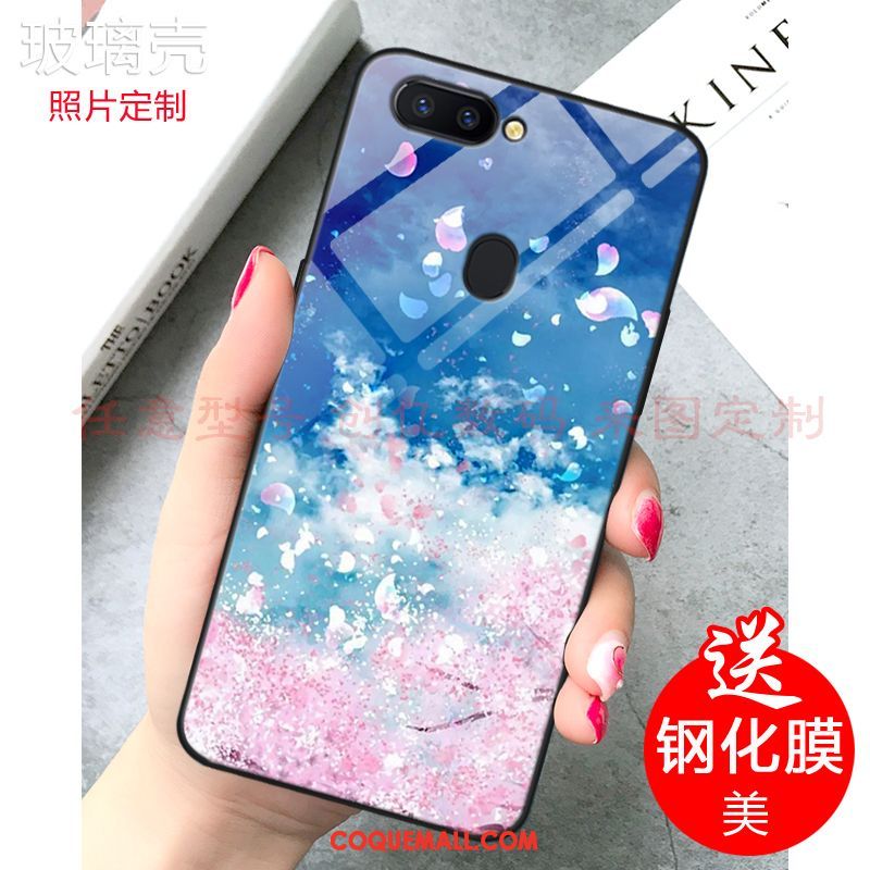 Étui Xiaomi Mi 8 Lite Petit Personnalisé Frais, Coque Xiaomi Mi 8 Lite Miroir Personnalité Beige