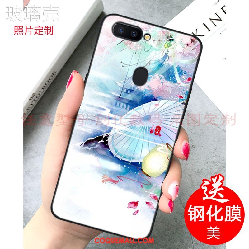 Étui Xiaomi Mi 8 Lite Petit Personnalisé Frais, Coque Xiaomi Mi 8 Lite Miroir Personnalité Beige