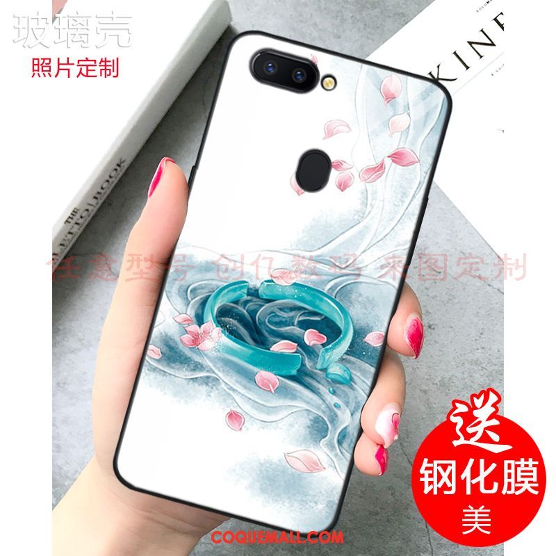 Étui Xiaomi Mi 8 Lite Petit Personnalisé Frais, Coque Xiaomi Mi 8 Lite Miroir Personnalité Beige