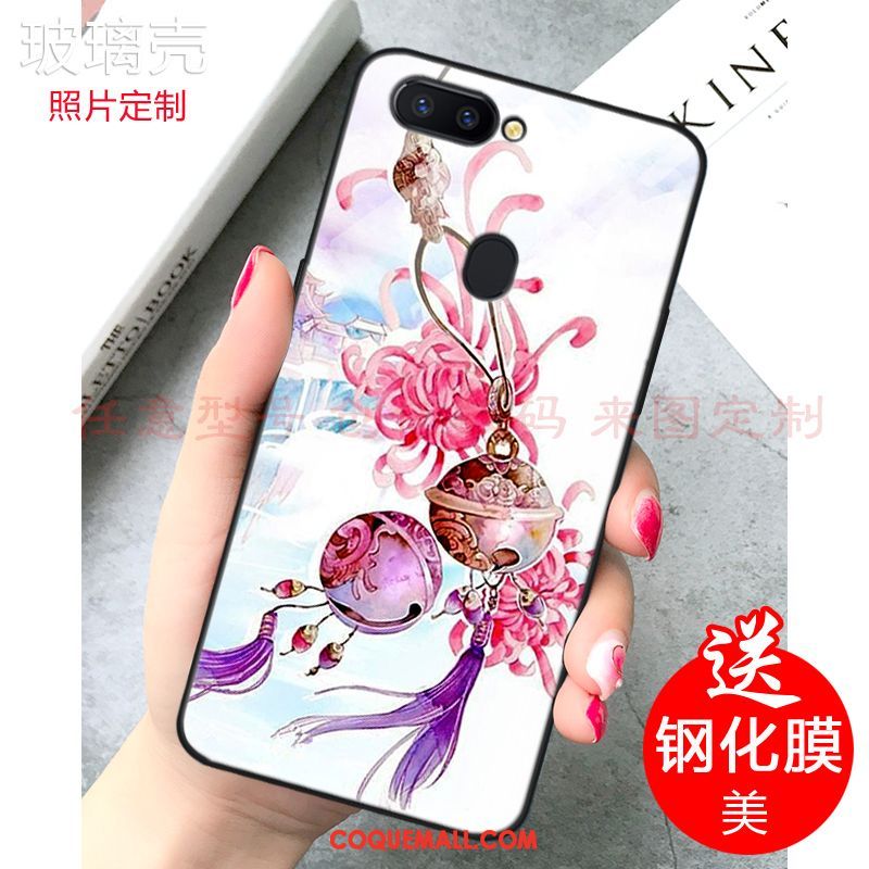 Étui Xiaomi Mi 8 Lite Petit Personnalisé Frais, Coque Xiaomi Mi 8 Lite Miroir Personnalité Beige