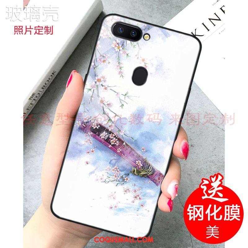 Étui Xiaomi Mi 8 Lite Petit Personnalisé Frais, Coque Xiaomi Mi 8 Lite Miroir Personnalité Beige