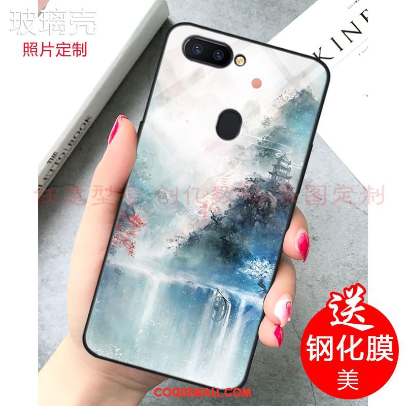 Étui Xiaomi Mi 8 Lite Petit Personnalisé Frais, Coque Xiaomi Mi 8 Lite Miroir Personnalité Beige