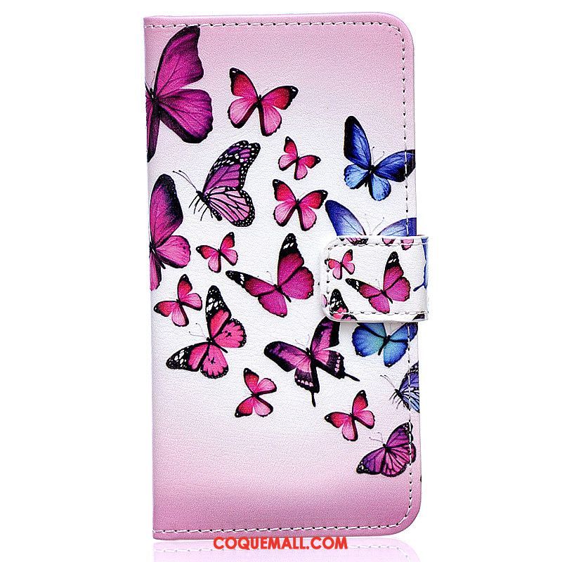 Étui Xiaomi Mi 8 Lite Respirant Fluide Doux Protection, Coque Xiaomi Mi 8 Lite Rose Clamshell