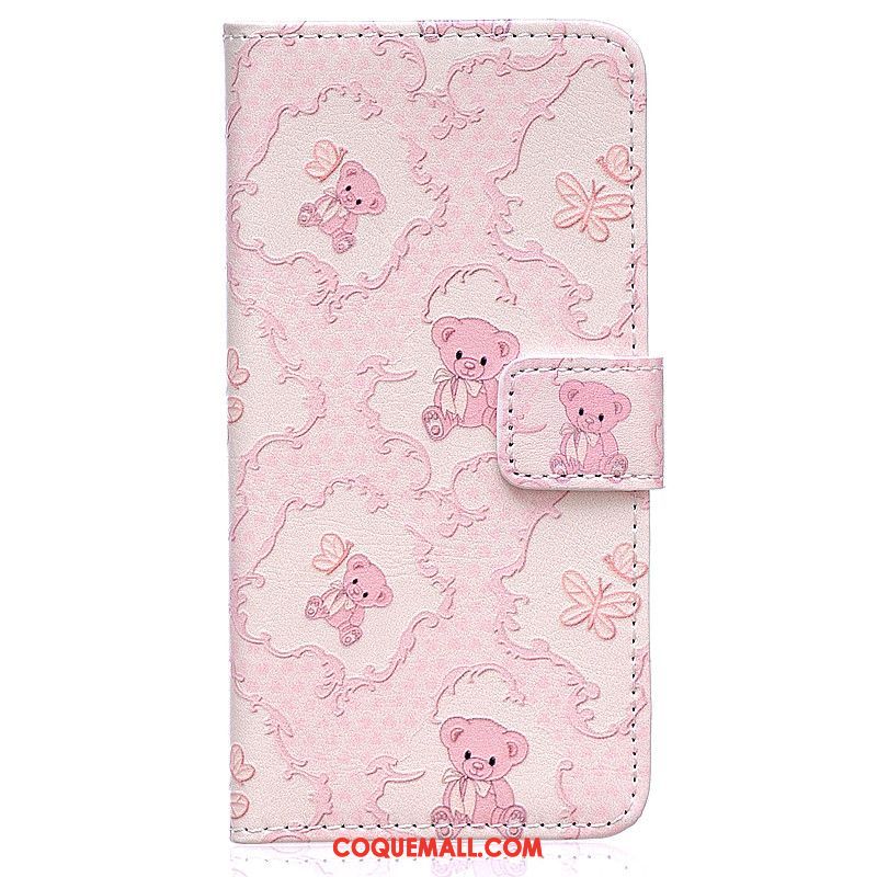 Étui Xiaomi Mi 8 Lite Respirant Fluide Doux Protection, Coque Xiaomi Mi 8 Lite Rose Clamshell