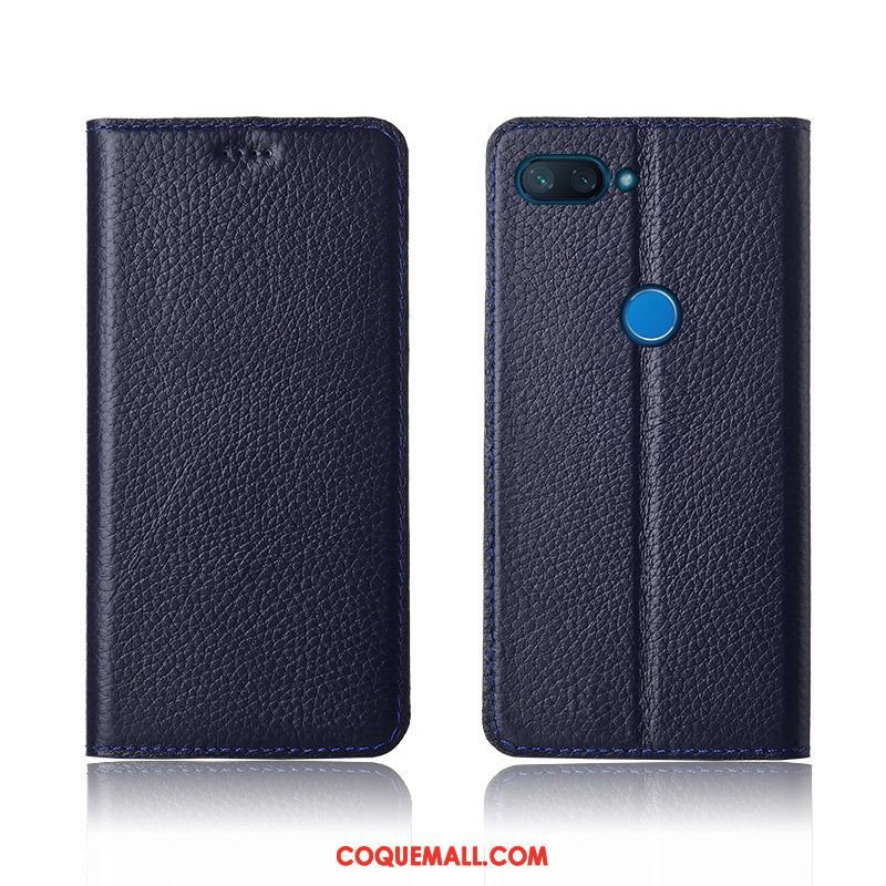 Étui Xiaomi Mi 8 Lite Silicone Jeunesse Tout Compris, Coque Xiaomi Mi 8 Lite Clamshell Protection Beige