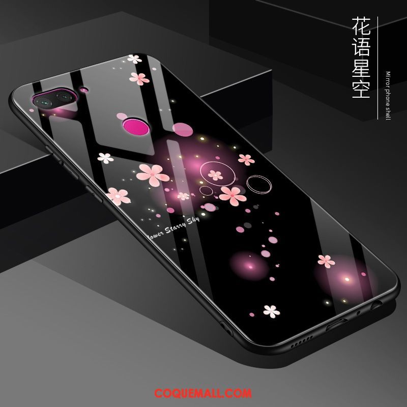 Étui Xiaomi Mi 8 Lite Tout Compris Protection Téléphone Portable, Coque Xiaomi Mi 8 Lite Tendance Petit Beige