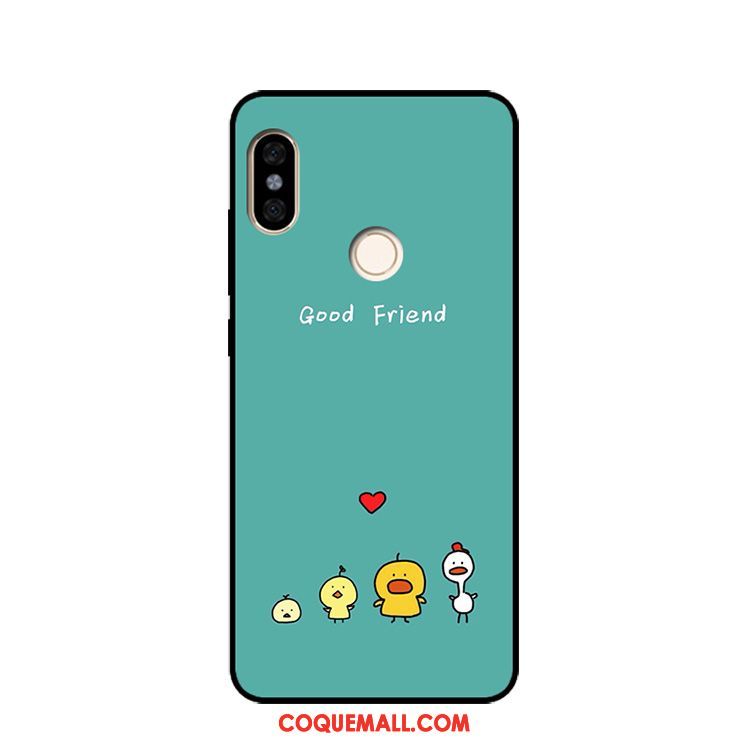 Étui Xiaomi Mi 8 Petit Rose Vert, Coque Xiaomi Mi 8 Jaune Poulet Beige