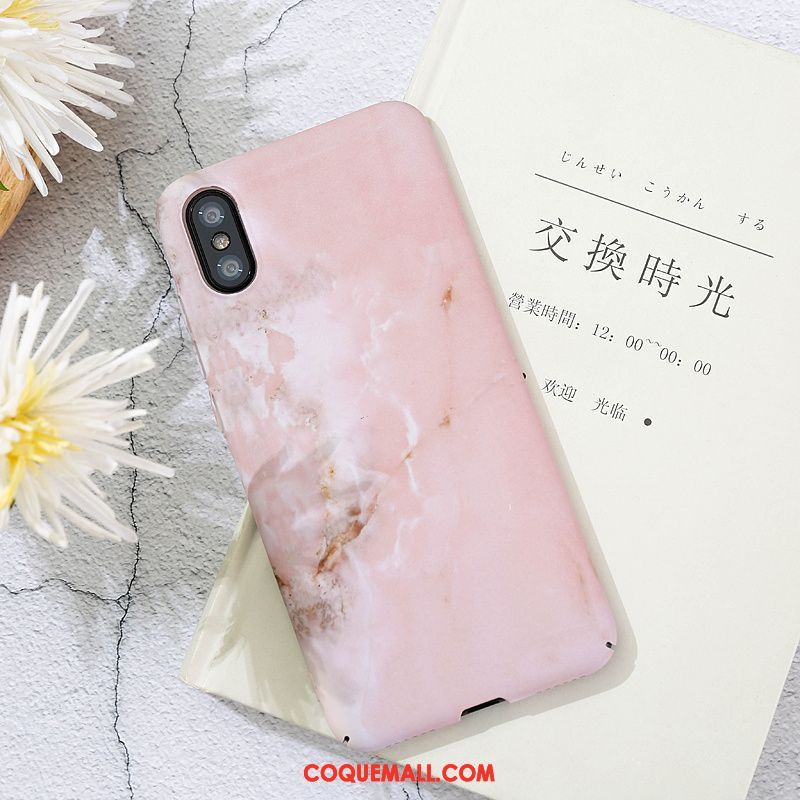 Étui Xiaomi Mi 8 Pro Créatif Petit Très Mince, Coque Xiaomi Mi 8 Pro Téléphone Portable Modèle Fleurie Beige