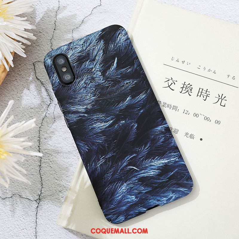 Étui Xiaomi Mi 8 Pro Créatif Petit Très Mince, Coque Xiaomi Mi 8 Pro Téléphone Portable Modèle Fleurie Beige