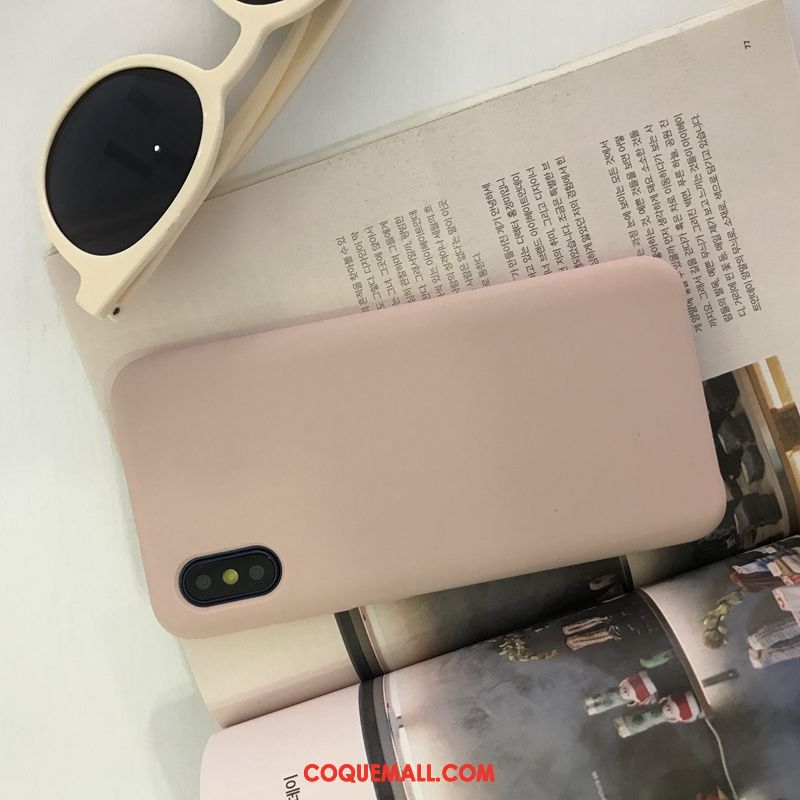 Étui Xiaomi Mi 8 Pro Fluide Doux Simple Téléphone Portable, Coque Xiaomi Mi 8 Pro Tout Compris Modèle Fleurie Beige