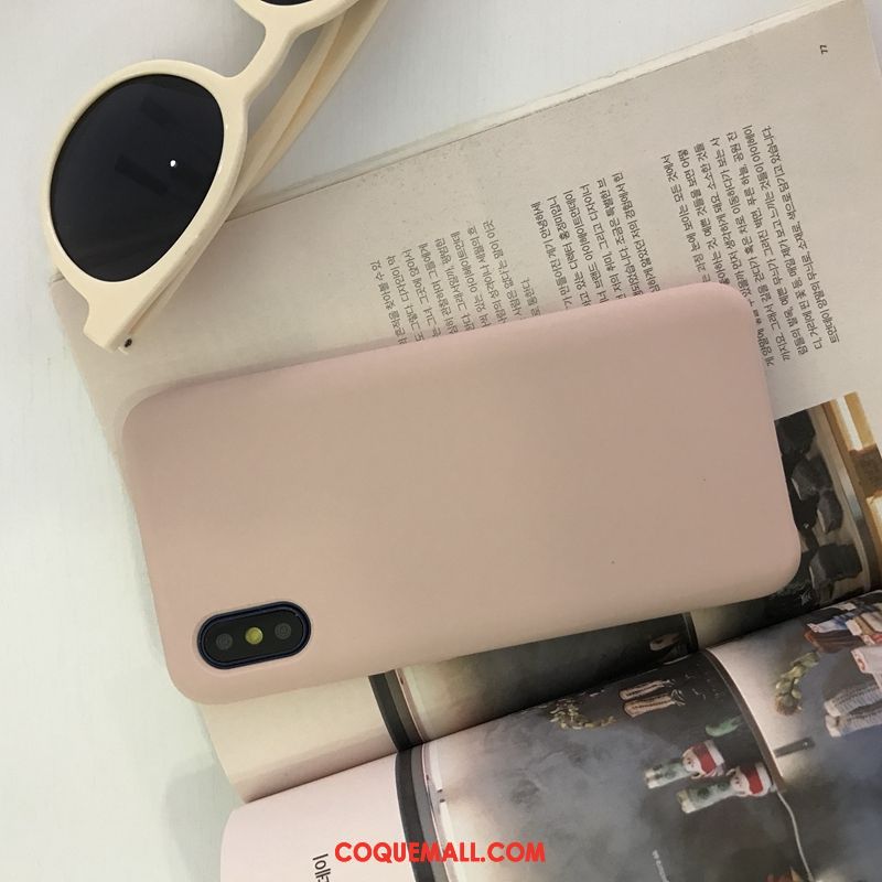 Étui Xiaomi Mi 8 Pro Fluide Doux Simple Téléphone Portable, Coque Xiaomi Mi 8 Pro Tout Compris Modèle Fleurie Beige
