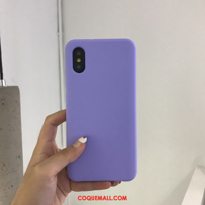 Étui Xiaomi Mi 8 Pro Fluide Doux Simple Téléphone Portable, Coque Xiaomi Mi 8 Pro Tout Compris Modèle Fleurie Beige