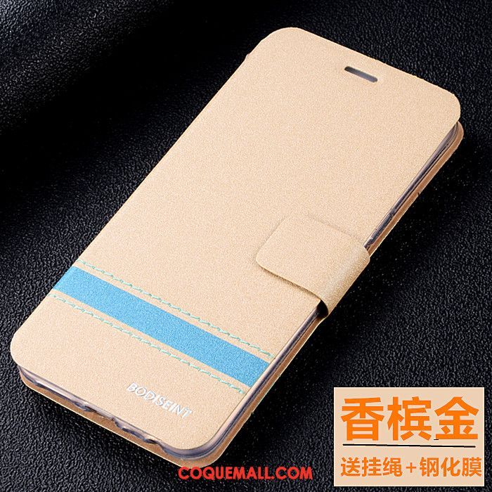 Étui Xiaomi Mi 8 Pro Fluide Doux Étui En Cuir Téléphone Portable, Coque Xiaomi Mi 8 Pro Protection Clamshell Beige