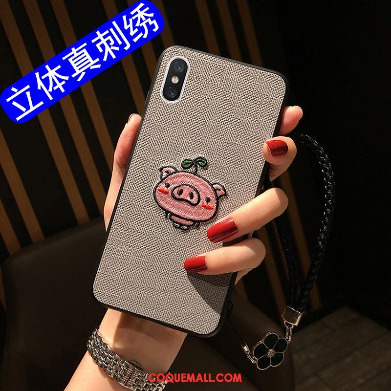 Étui Xiaomi Mi 8 Pro Incassable Téléphone Portable Rouge, Coque Xiaomi Mi 8 Pro Silicone Protection Beige