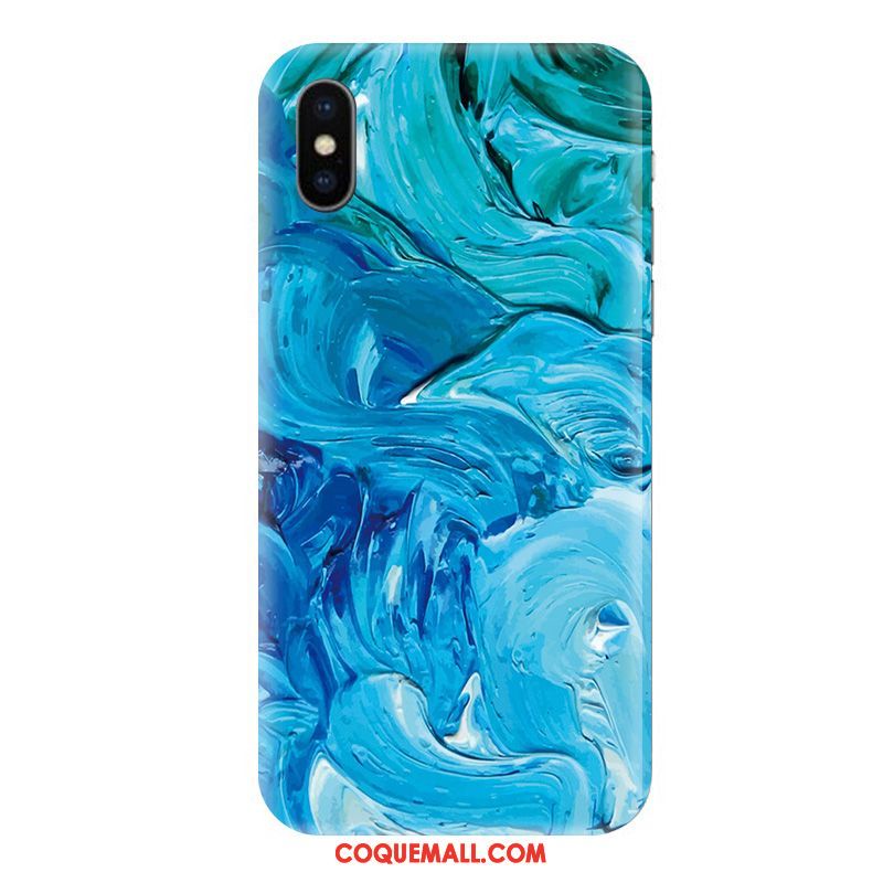 Étui Xiaomi Mi 8 Pro Petit Bleu Modèle Fleurie, Coque Xiaomi Mi 8 Pro Téléphone Portable Tout Compris Beige