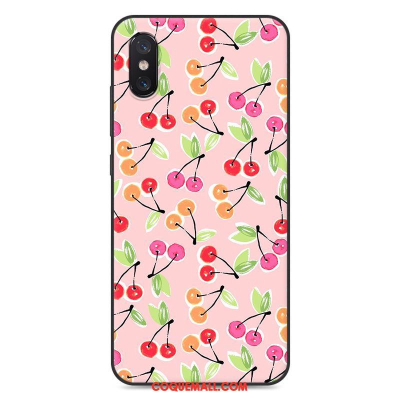 Étui Xiaomi Mi 8 Pro Silicone Créatif Incassable, Coque Xiaomi Mi 8 Pro Dessin Animé Petit Beige