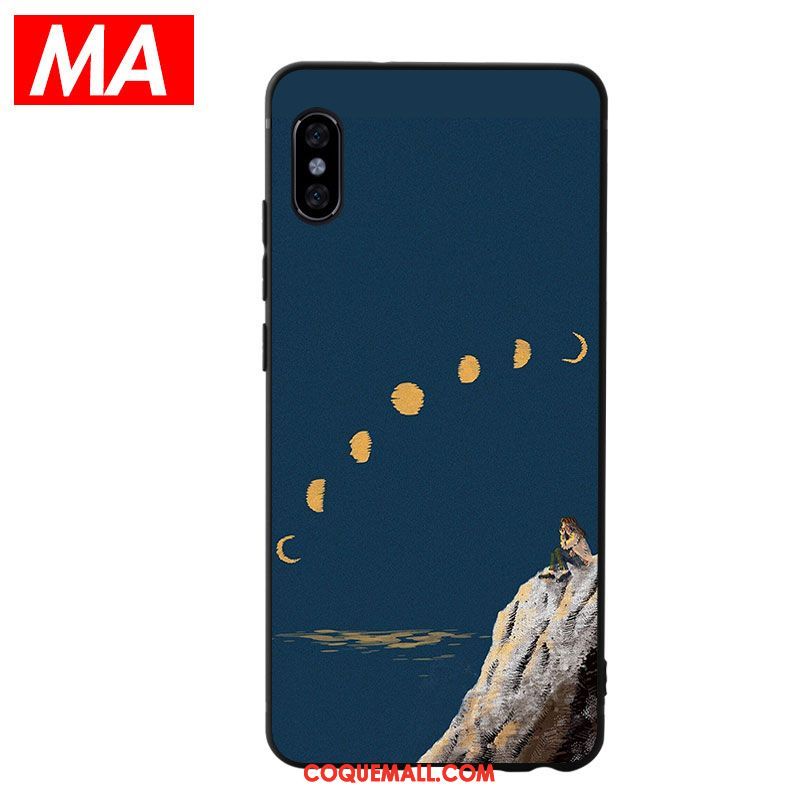 Étui Xiaomi Mi 8 Pro Silicone Protection Beau, Coque Xiaomi Mi 8 Pro Petit Jeunesse Beige