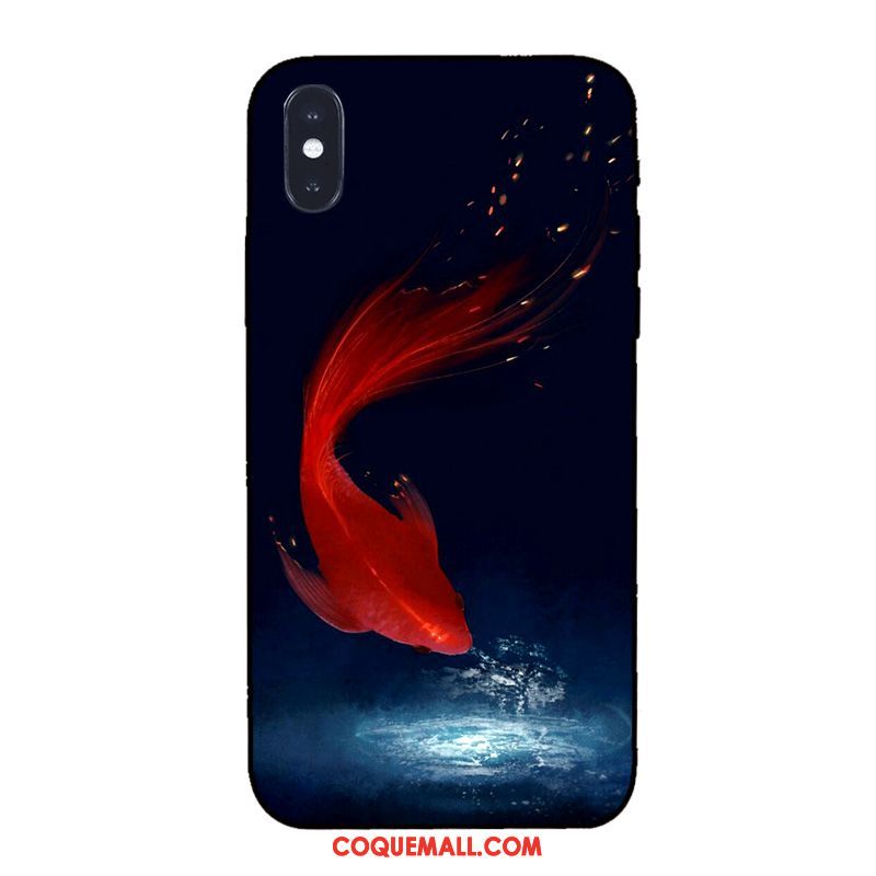 Étui Xiaomi Mi 8 Pro Silicone Téléphone Portable Fluide Doux, Coque Xiaomi Mi 8 Pro Blanc Modèle Fleurie Beige