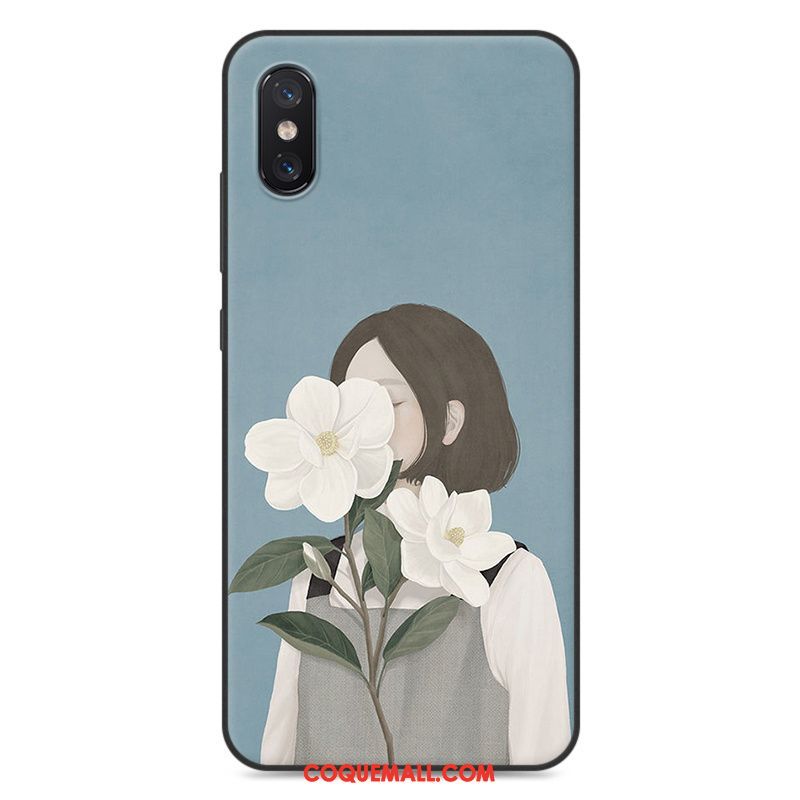 Étui Xiaomi Mi 8 Pro Téléphone Portable Blanc Protection, Coque Xiaomi Mi 8 Pro Incassable Fluide Doux Beige