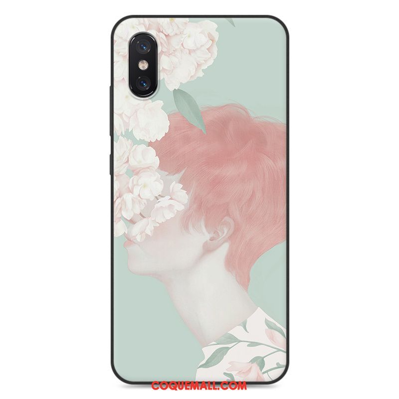 Étui Xiaomi Mi 8 Pro Téléphone Portable Blanc Protection, Coque Xiaomi Mi 8 Pro Incassable Fluide Doux Beige