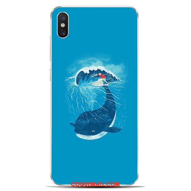 Étui Xiaomi Mi 8 Pro Téléphone Portable Style Chinois Petit, Coque Xiaomi Mi 8 Pro Silicone Protection Braun Beige