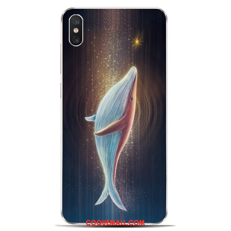 Étui Xiaomi Mi 8 Pro Téléphone Portable Style Chinois Petit, Coque Xiaomi Mi 8 Pro Silicone Protection Braun Beige