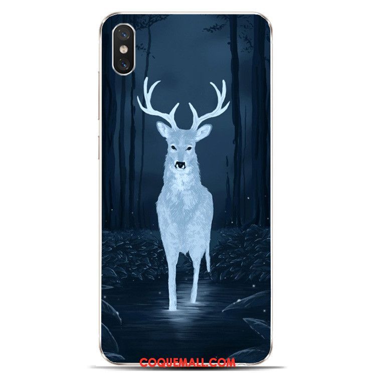 Étui Xiaomi Mi 8 Pro Téléphone Portable Style Chinois Petit, Coque Xiaomi Mi 8 Pro Silicone Protection Braun Beige