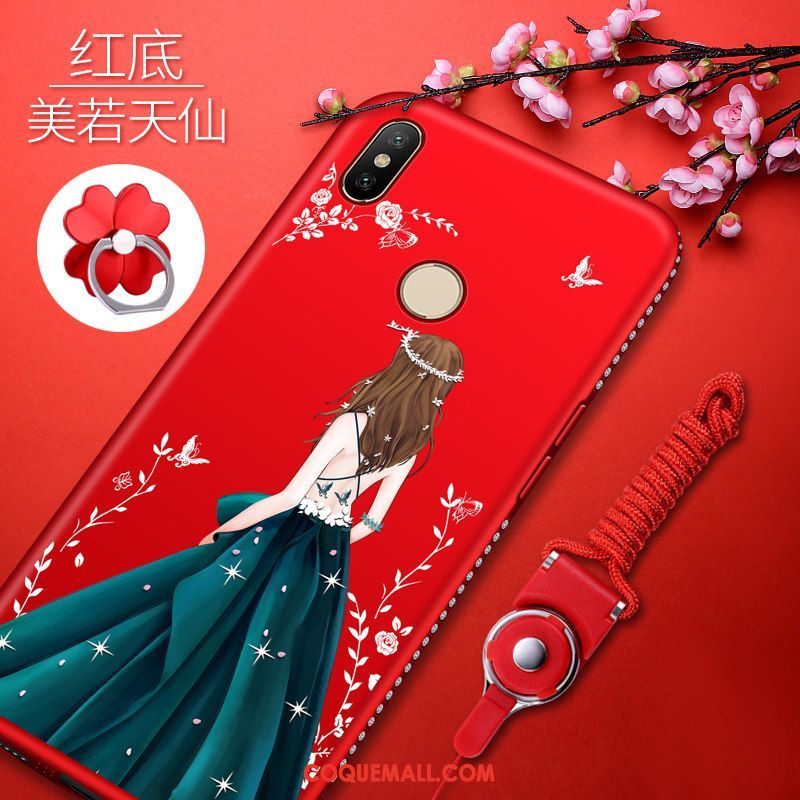 Étui Xiaomi Mi 8 Protection Personnalité Incassable, Coque Xiaomi Mi 8 Délavé En Daim Fluide Doux Beige