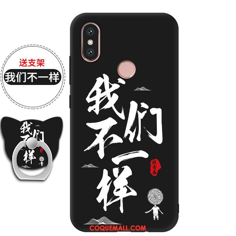 Étui Xiaomi Mi 8 Rouge Fluide Doux Ornements Suspendus, Coque Xiaomi Mi 8 Incassable Téléphone Portable Beige