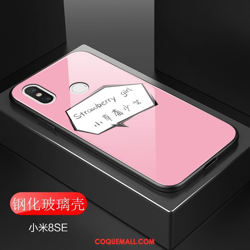 Étui Xiaomi Mi 8 Se Amoureux Frais Banane, Coque Xiaomi Mi 8 Se Jeunesse Juvénile Beige