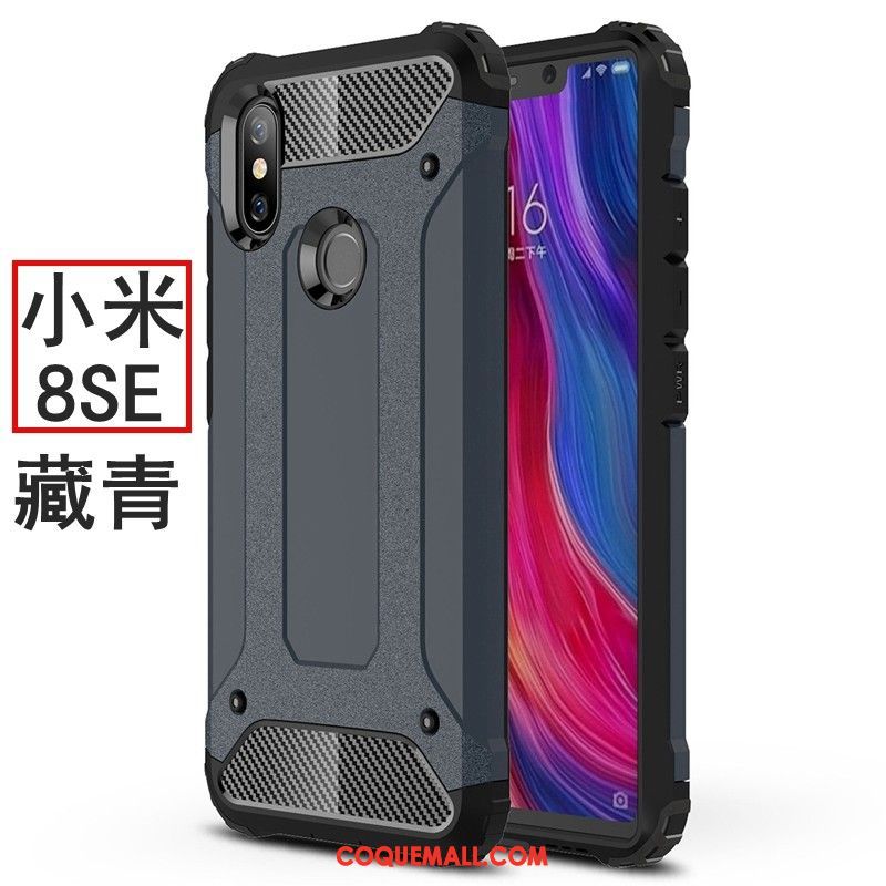 Étui Xiaomi Mi 8 Se Ballon Silicone Incassable, Coque Xiaomi Mi 8 Se Délavé En Daim Tout Compris Beige