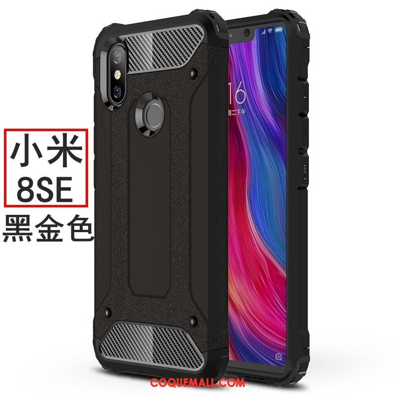 Étui Xiaomi Mi 8 Se Ballon Silicone Incassable, Coque Xiaomi Mi 8 Se Délavé En Daim Tout Compris Beige