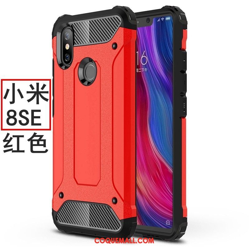 Étui Xiaomi Mi 8 Se Ballon Silicone Incassable, Coque Xiaomi Mi 8 Se Délavé En Daim Tout Compris Beige