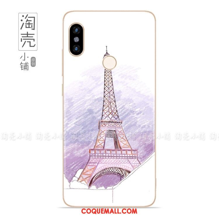 Étui Xiaomi Mi 8 Se Couleur Créatif Amoureux, Coque Xiaomi Mi 8 Se Petit Téléphone Portable Beige