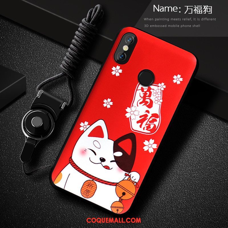 Étui Xiaomi Mi 8 Se Créatif Silicone Tout Compris, Coque Xiaomi Mi 8 Se Petit Téléphone Portable Beige