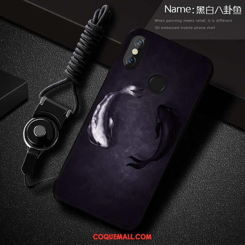 Étui Xiaomi Mi 8 Se Créatif Silicone Tout Compris, Coque Xiaomi Mi 8 Se Petit Téléphone Portable Beige