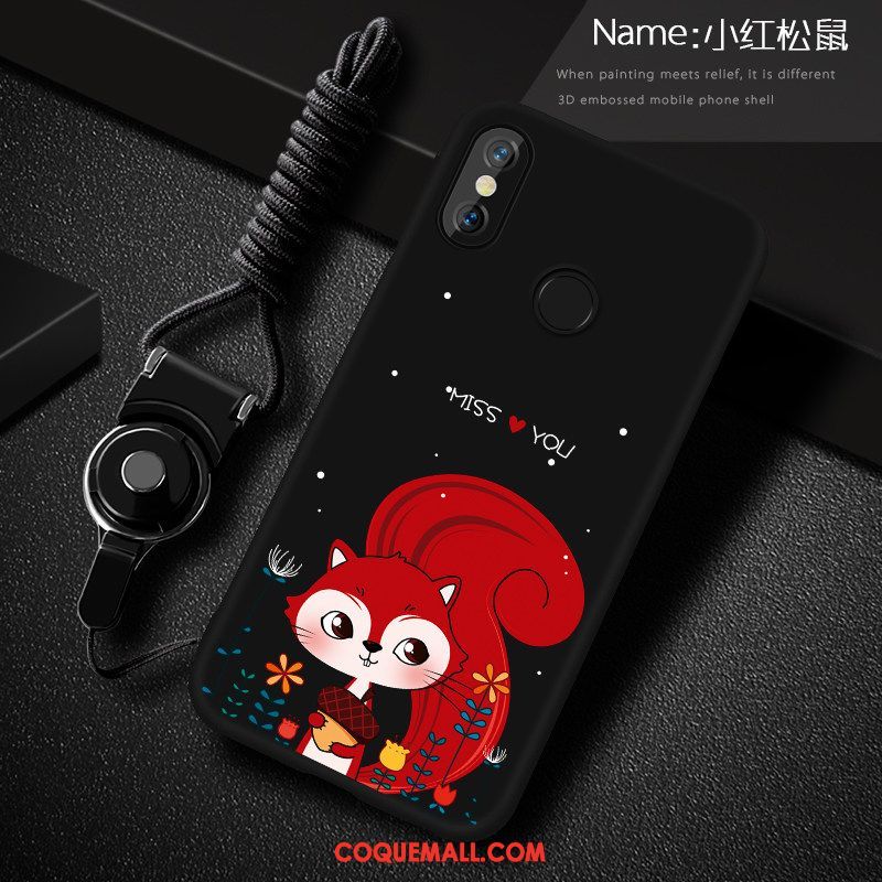 Étui Xiaomi Mi 8 Se Créatif Silicone Tout Compris, Coque Xiaomi Mi 8 Se Petit Téléphone Portable Beige