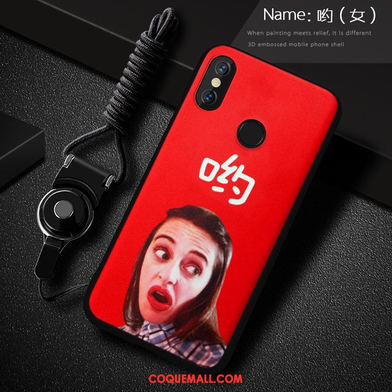 Étui Xiaomi Mi 8 Se Créatif Silicone Tout Compris, Coque Xiaomi Mi 8 Se Petit Téléphone Portable Beige