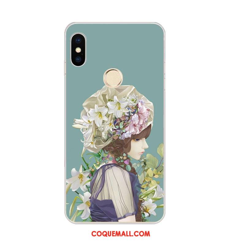 Étui Xiaomi Mi 8 Se Fluide Doux Gaufrage Téléphone Portable, Coque Xiaomi Mi 8 Se Petit Tout Compris Beige