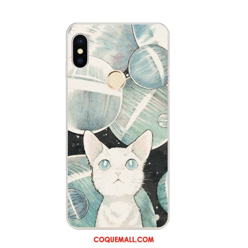 Étui Xiaomi Mi 8 Se Fluide Doux Gaufrage Téléphone Portable, Coque Xiaomi Mi 8 Se Petit Tout Compris Beige