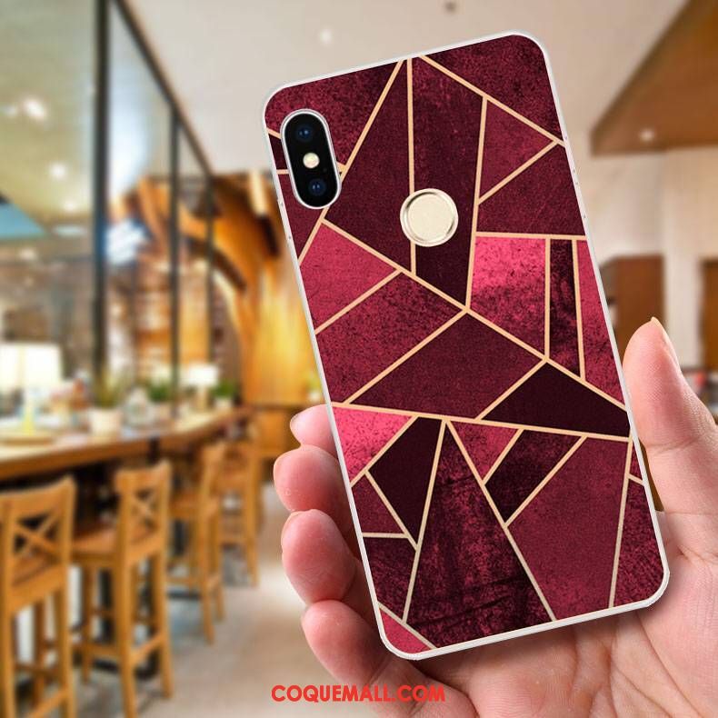 Étui Xiaomi Mi 8 Se Gaufrage Protection Fluide Doux, Coque Xiaomi Mi 8 Se Bleu Dessin Animé Beige