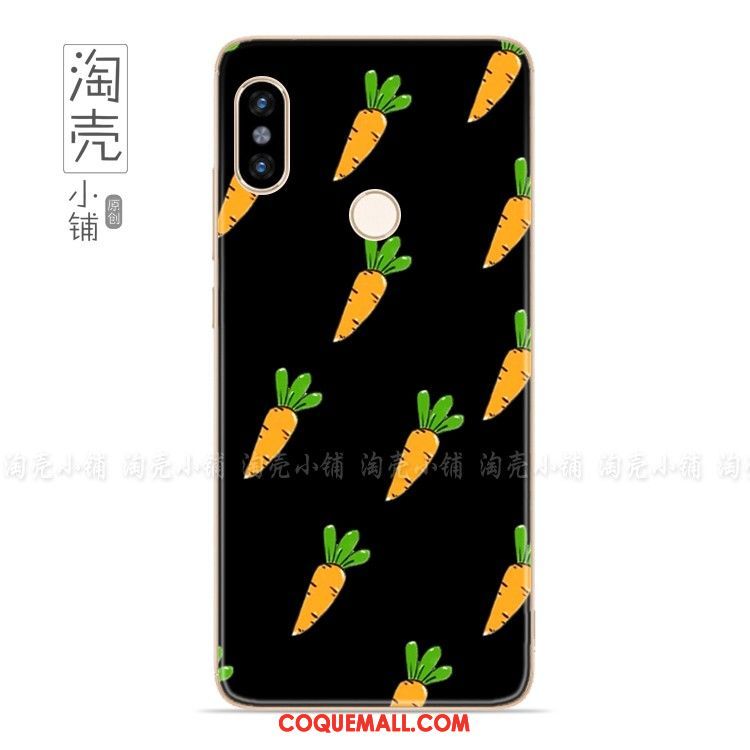 Étui Xiaomi Mi 8 Se Noir Charmant Petit, Coque Xiaomi Mi 8 Se Lapin Simple Beige