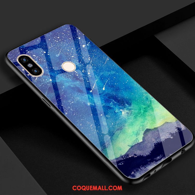 Étui Xiaomi Mi 8 Se Noir Univers Téléphone Portable, Coque Xiaomi Mi 8 Se Étoile Miroir Beige