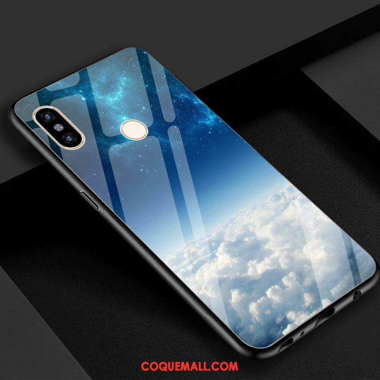 Étui Xiaomi Mi 8 Se Noir Univers Téléphone Portable, Coque Xiaomi Mi 8 Se Étoile Miroir Beige