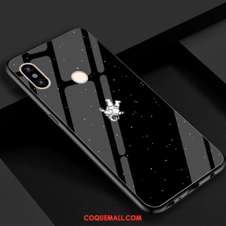 Étui Xiaomi Mi 8 Se Noir Univers Téléphone Portable, Coque Xiaomi Mi 8 Se Étoile Miroir Beige