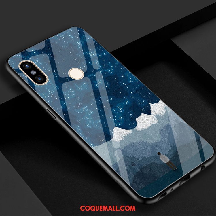 Étui Xiaomi Mi 8 Se Noir Univers Téléphone Portable, Coque Xiaomi Mi 8 Se Étoile Miroir Beige