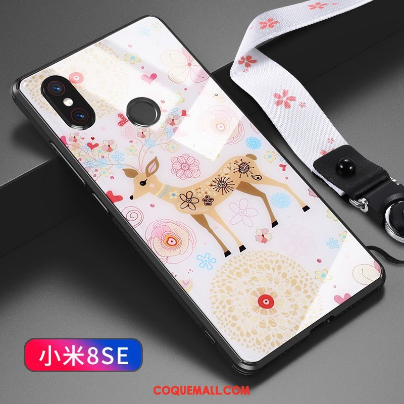 Étui Xiaomi Mi 8 Se Nouveau Personnalité Tout Compris, Coque Xiaomi Mi 8 Se Petit Difficile Beige