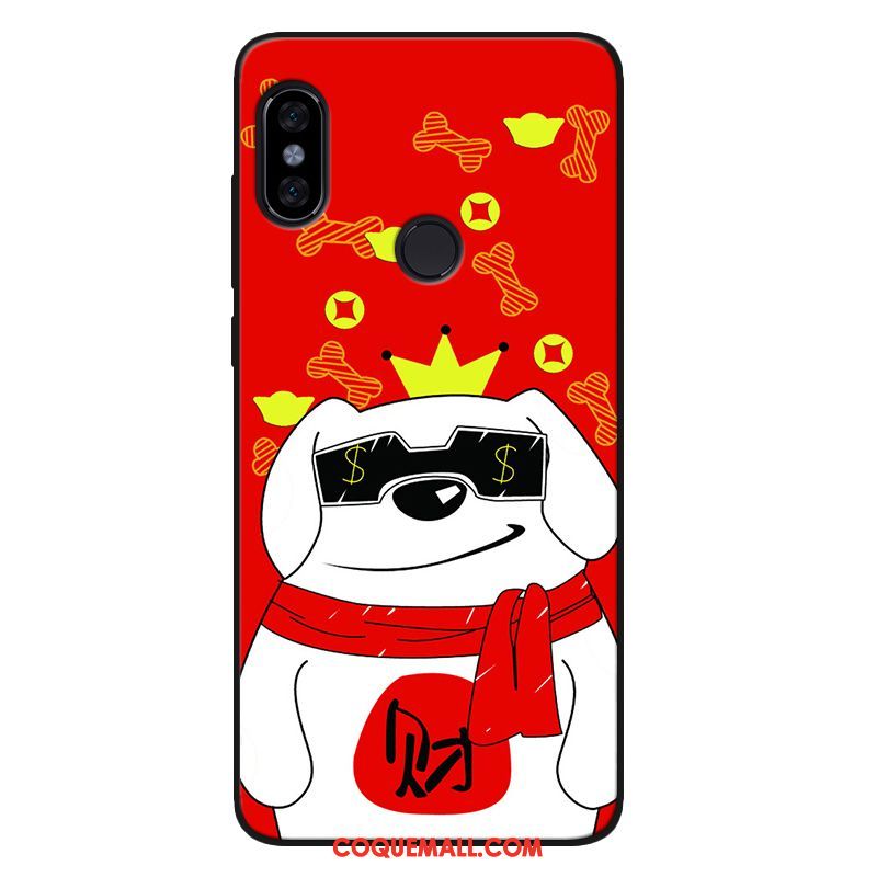 Étui Xiaomi Mi 8 Se Petit Délavé En Daim Fluide Doux, Coque Xiaomi Mi 8 Se Silicone Rouge Beige